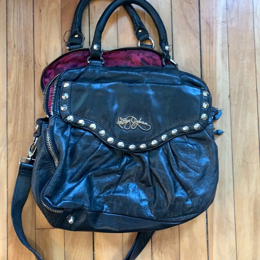 Betsy Johnson leather bag